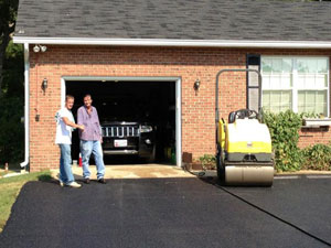 Mechanicsville MD driveway paving